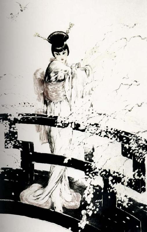 Louis Lcart Madame Butterfly 2 oil painting image